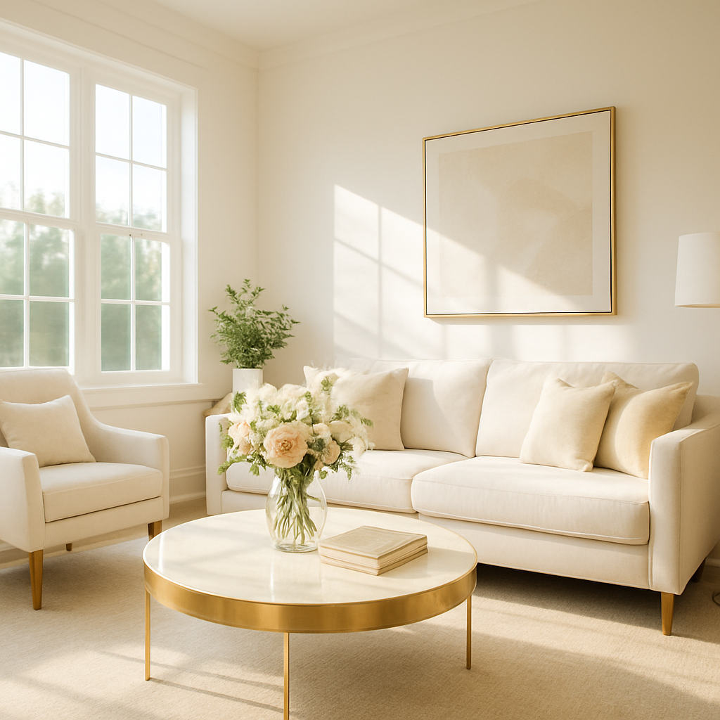 Beautiful clean home interior